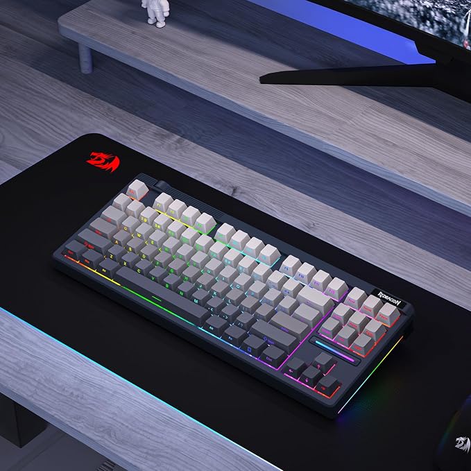 Redragon K729 PRO 80% Wireless Gasket RGB Gaming Keyboard, 3-Mode TKL - Image 6