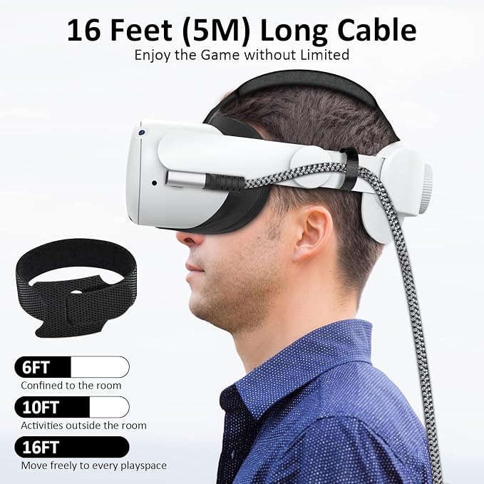 Link Cable 16FT VR Cable Compatible - Image 8