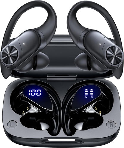 PocBuds Bluetooth Headphones Wireless Earbuds 80hrs Playtime Wireless Charging by PocBuds