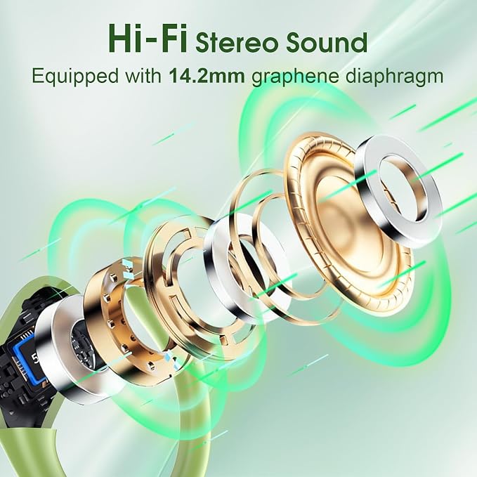 Wireless Earbuds 75hrs Bluetooth 5.4 Headphone Sport, 2025 Bluetooth Earbuds - Image 6
