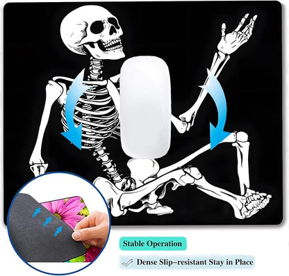 Cool Funny Skull Custom Mouse Pad - Image 5