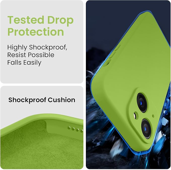 FireNova Designed for iPhone 15 Plus Case, Silicone Case with, Soft - Image 4