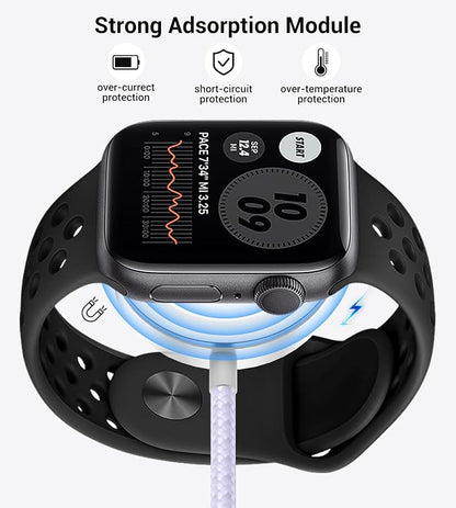 Temdan for Travel Vacation Essentials, 3 in 2 USB C Cable for Apple Watch - Image 5