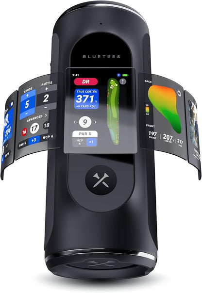 Blue Tees Golf Player Pro GPS Speaker, New 2026 Release, AI Powered Golf Speaker by BlueTeesGolf