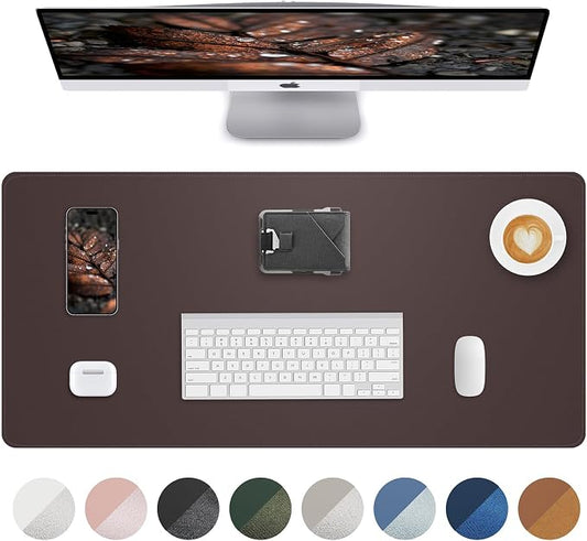 PU Leather Desk Pad Protector by AFIING