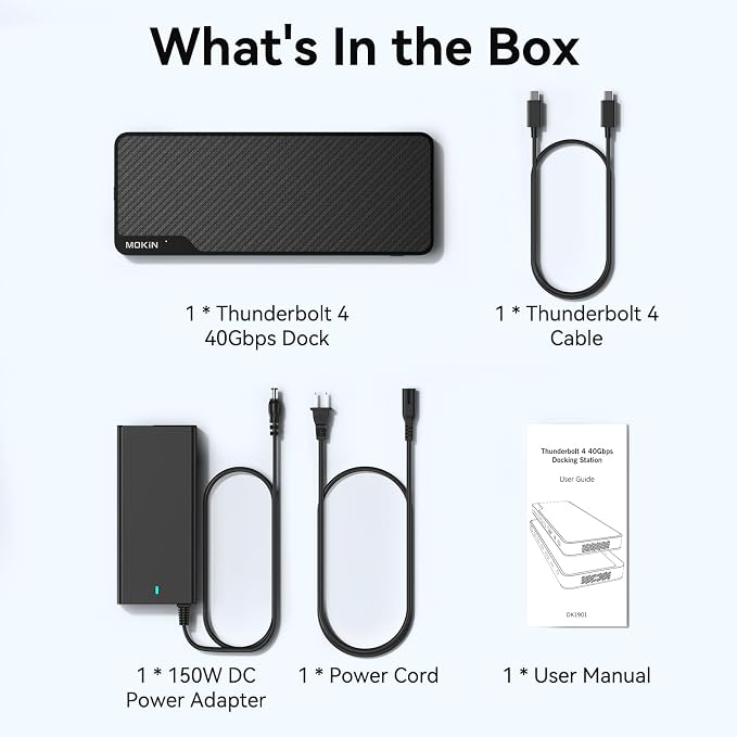 MOKiN Thunderbolt 4 Dock - Image 8