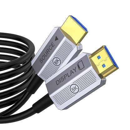 40 ft HDMI Cable Fiber Optic 8K 48Gbps Long HDMI 2.1 Cable 8K@60Hz/4K@120Hz by Fibopitcal
