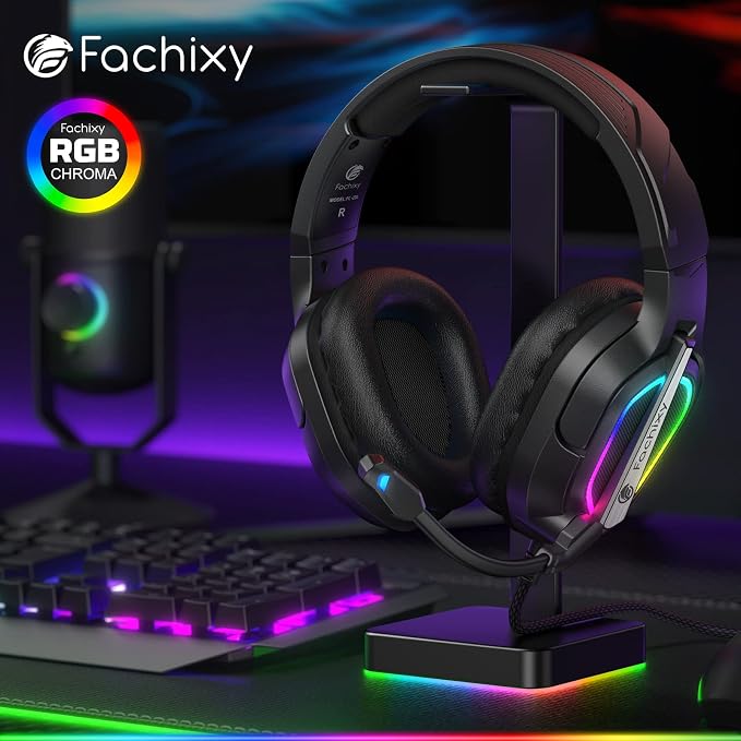 FC200 PC Gaming Headset for PS4, Xbox One, Noise Canceling Headphones - Image 7