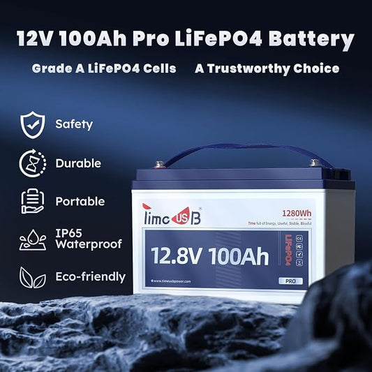 LiFePO4 Battery 12V100Ah Pro Group 31 Deep Cycle Battery - Image 2