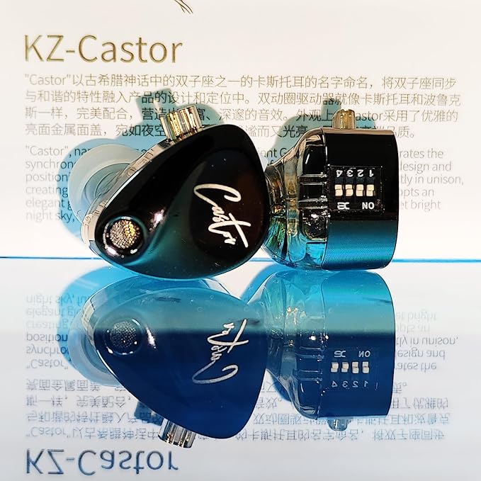 KZ Castor in Ear Monitor Headphones - Image 2