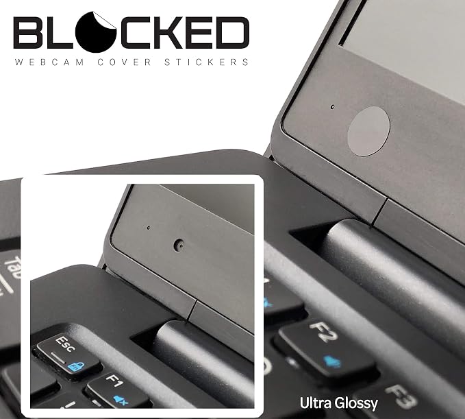 Webcam/Camera Vinyl Covers | 57 Low-Tack Reusable Webcam Sticker | 3-Sizes | - Image 5