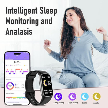 Zeacool Fitness Tracker with 24/7 Heart Rate, Blood Oxygen Sleep Monitor - Image 3
