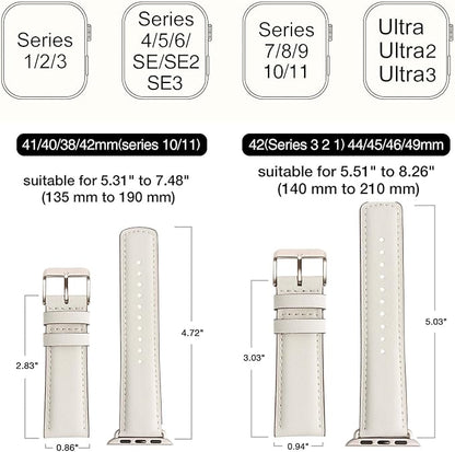 SUNFWR Leather Bands Compatible - Image 5
