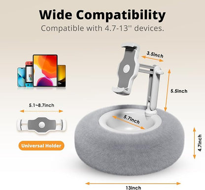 Tablet Pillow Stand for Reading, Adjustable Tablet Pillow Stand for Lap - Image 5