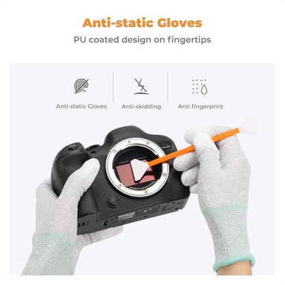 K&F Concept Full Frame Sensor Cleaning Kit, Mirrorless Camera Cleaner Kit - - Image 5