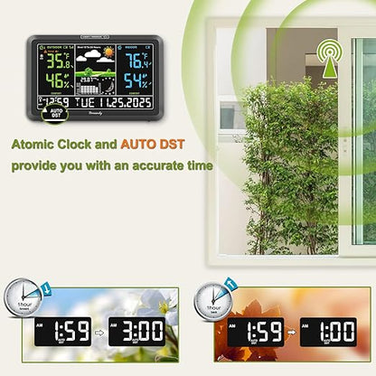 DreamSky Weather Station Indoor Outdoor Thermometer Wireless - Image 3