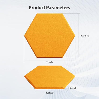 12 Pack Acoustic Panels Self Adhesive Sound Proof Foam, High Density Sound - Image 6
