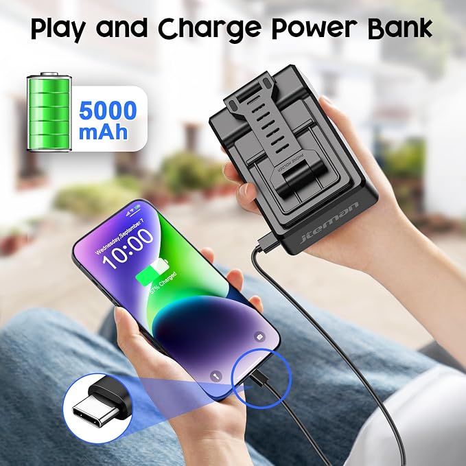 JTEMAN Gifts for Men Women, Adjustable Cell Phone Stand - Image 3