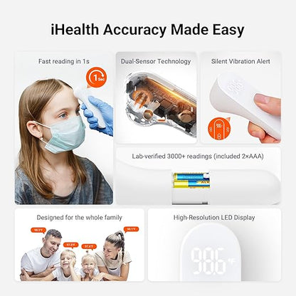 iHealth No-Touch Forehead Thermometer - Image 6