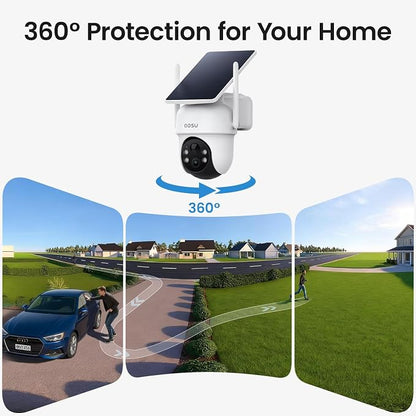 aosu Security Cameras Outdoor Wireless, 2 Cam-Kit, No Subscription Required - Image 4