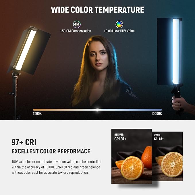 NEEWER RGB2 LED Tube Light Stick - Image 4