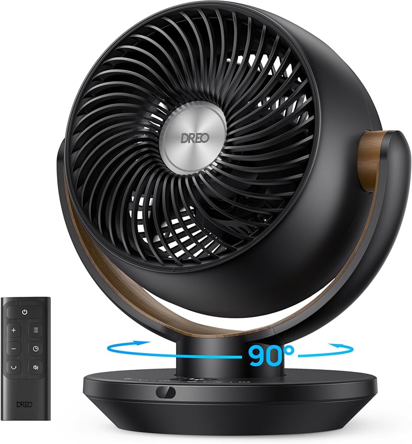Dreo Fan for Bedroom, Desk Air Circulator Fan by DREO