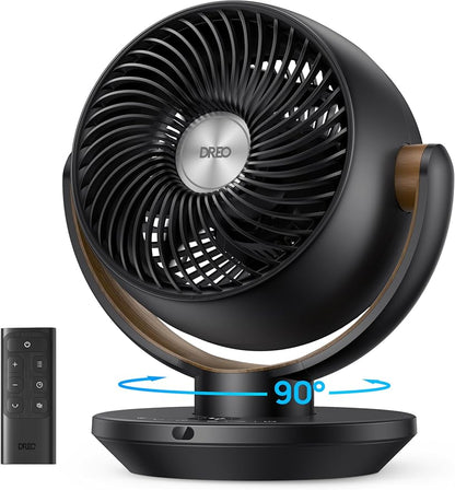 Dreo Fan for Bedroom, Desk Air Circulator Fan by DREO