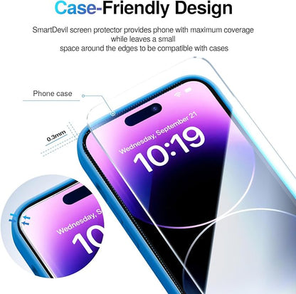 SMARTDEVIL 2 Pack Screen Protector - Image 5