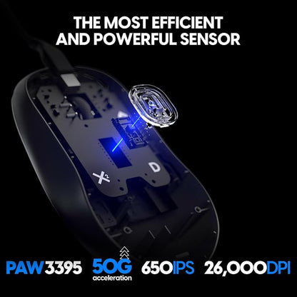 Pulsar Gaming Gears X2H Wired Gaming Mouse, Ultra Lightweight 1.8 oz, - Image 6