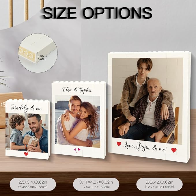 Personalized Photo Puzzle- Customized Photo Building Bricks - Image 4