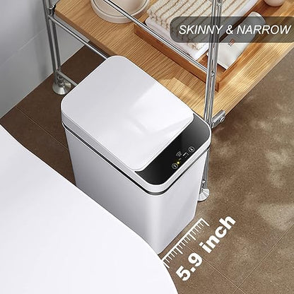 Yatmung 2.5 Gallon Smart Trash Can Sensor Motion - Image 3