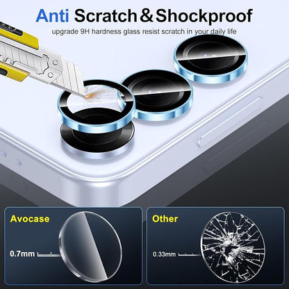 for Samsung Galaxy S25 Plus Camera Lens Protector, Individual Metal Ring - Image 3