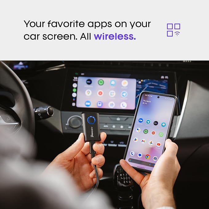 AAWireless Two - Android Auto Wireless Adapter - Convert Factory Wired Android - Image 4