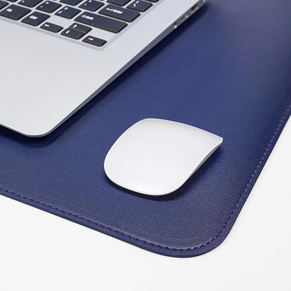 AFIING Dual-Sided Desk Pad, Natural Cork & PU Leather Large Mouse mats - Image 5