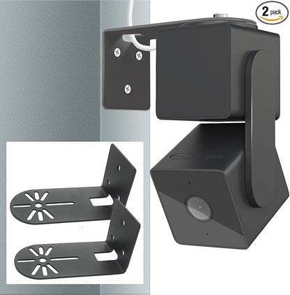 2Pack Metal Wall Mount Bracket for Wyze Cam Pan V3/V2, Wyze Cam V4/V3/V2 by DurableAdaptableWeatherpr