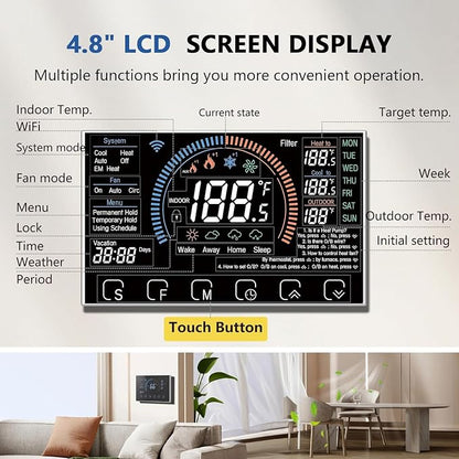 BSEED WiFi Smart Thermostat for Home - Image 2