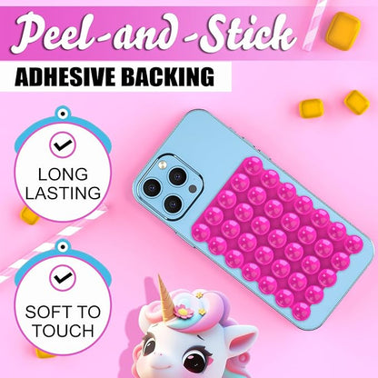2024 Upgrade 2PCS Silicone Suction Cup Phone Case Adhesive Mount, Adhesive Grip - Image 4
