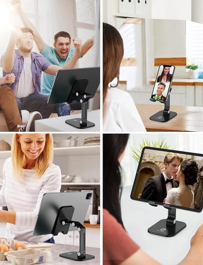 OCYCLONE Phone Stand, Adjustable Height and Angle Foldable Cell Phone Stand - Image 6