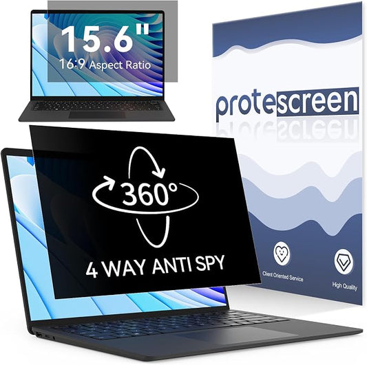 360° Laptop Privacy Screen 15.6 Inch by Protescreen