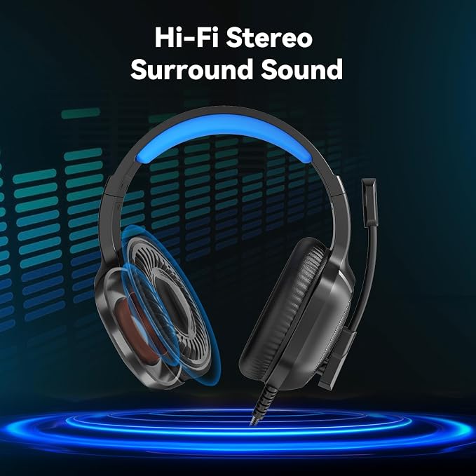 A36 Gaming Headset with Microphone - Image 2