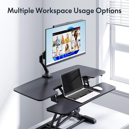 FlexiSpot Single Monitor Stand for Desk Adjustable Spring Vesa Monitor Mount - Image 7