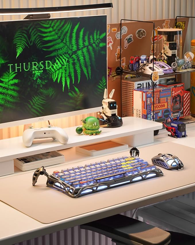 GravaStar Mercury K1 Pro Wireless Mechanical Gaming Keyboard, 75% Layout RGB - Image 9