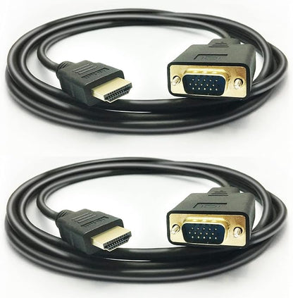 HDMI to VGA Cable, 1080P HDMI Male to VGA Male M/M Video Converter Cord vga by PeoTRIOL