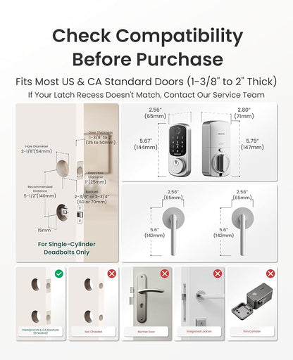 DESLOC B200 Fingerprint Smart Lock - Image 6