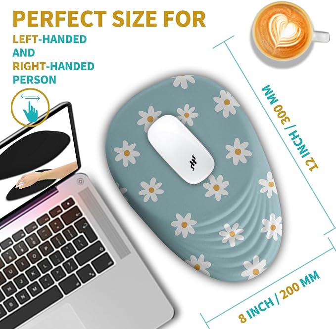 Hokafenle Ergonomic Mouse Pad Wrist Support - Image 4