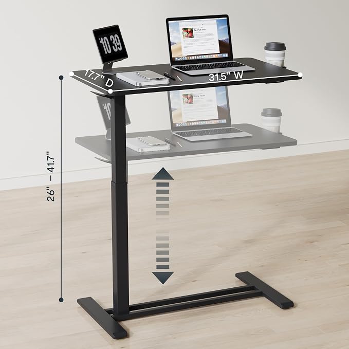 FLEXISPOT H7 Adjustable Overbed Bedside Table - Image 2