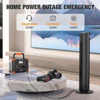 Portable Power Station 300W, GRECELL 230.88Wh Solar Generator - Image 8