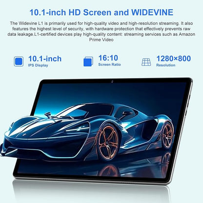 Android 14 Tablet 10 Inch Tablets, 20GB+128GB/1TB Expandable, Tablets - Image 4