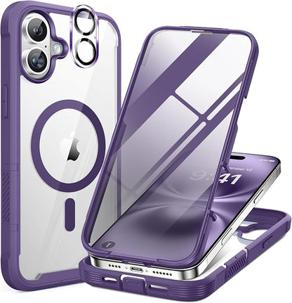 Miracase for iPhone 16 Case 6.1'', Full-Body Bumper Phone case by Miracase