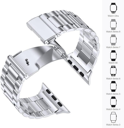 EPULY Compatible with Apple Watch Band 42mm 44mm 45mm 38mm 40mm 41mm, Business - Image 5